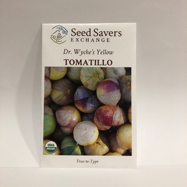 Dr. Wyche's Yellow Tomatillo, Organic